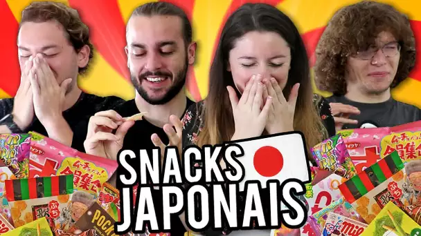 DÉGUSTATIONS BONBONS ET SNACKS JAPONAIS A 4 !