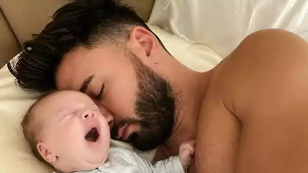 Nabilla poste un adorable cliché de Milann en train de faire la sieste avec Thomas