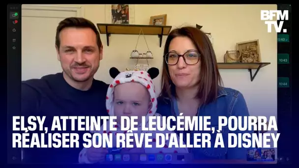 Elsy, atteinte de la même leucémie que son frère, pourra réaliser son rêve d'aller à Disneyland