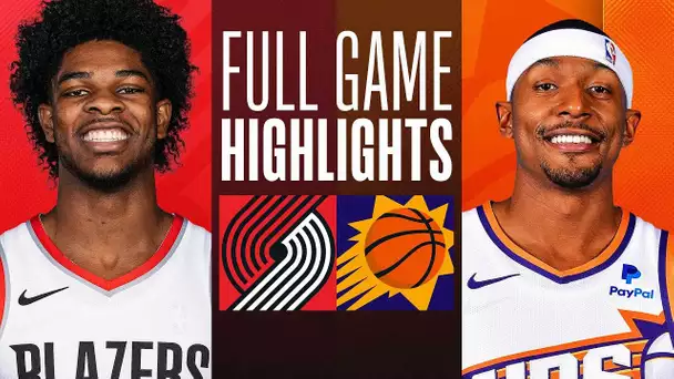 TRAIL BLAZERS at SUNS | FULL GAME HIGHLIGHTS | January 1, 2024