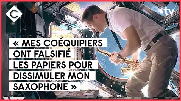 Thomas Pesquet et Garou - C à vous - 11/04/2022