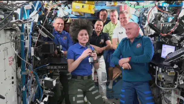 Samantha Cristoforetti, première femme astronaute à prendre les commande l'ISS