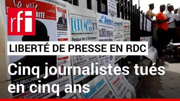 RDC : bilan négatif pour la presse sous Félix Tshisekedi, selon un rapport • RFI