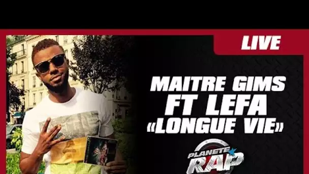 Maitre Gims "Longue vie" feat. Lefa en live #PlanèteRap