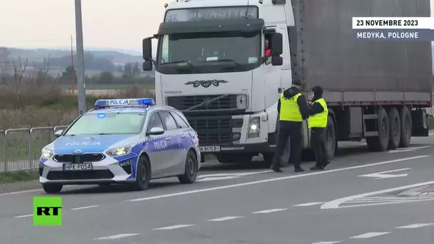 Pologne : les agriculteurs se joignent aux camionneurs pour protester à la frontière avec l'Ukraine