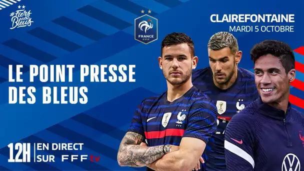 La conférence de presse des Bleus en direct I Equipe de France 2021