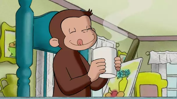 Georges le Petit Singe 🐵 Un jour d'hiver glacé 🐵Saison 1  🐵Dessin Animé 🐵Animation Pour Enfants