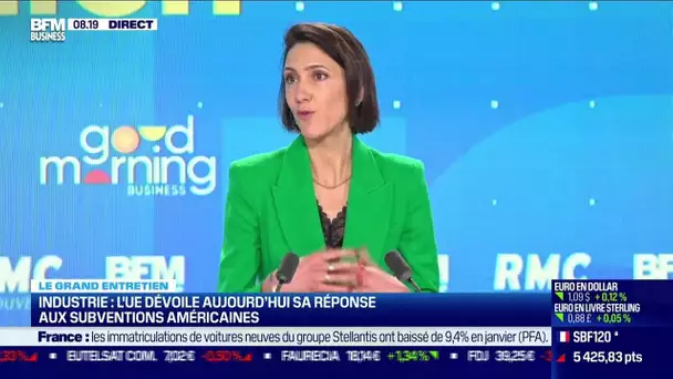 Valérie Hayer (Renew) : L'UE dévoile sa réponse aux subventions américaines pour les industries
