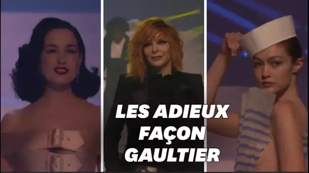 Le dernier défilé de Jean Paul Gaultier, avec une avalanche de stars