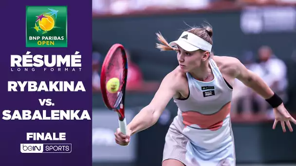 Indian Wells : Rybakina mate Sabalenka et s'offre son premier Masters 1000