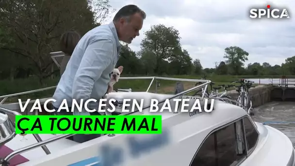 On part en vacances en bateau, ça tourne mal