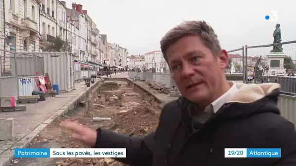 Archéologie préventive dans le vieux port de La Rochelle