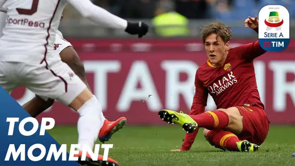 Zaniolo Breaks Deadlock With Brilliant Improvised Finish | Roma 3-2 Torino | Top Moment  | Serie A