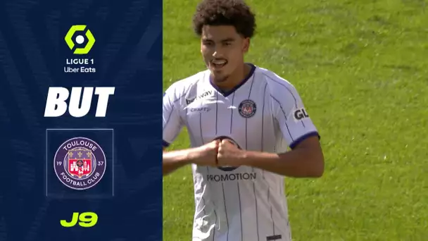 But Zakaria ABOUKHLAL (24' - TFC) TOULOUSE FC - MONTPELLIER HÉRAULT SC (4-2) 22/23