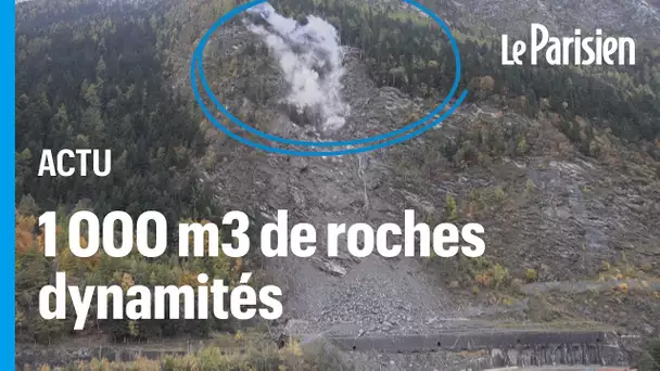 Savoie : des travaux « explosifs » pour dégager la voie SNCF bloquée depuis le mois d’août