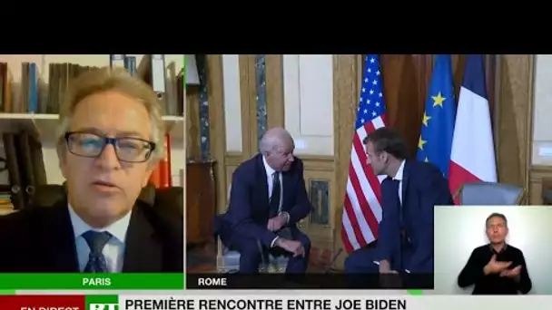 Rencontre entre Joe Biden et Emmanuel Macron : l'analyse de Gérald Olivier