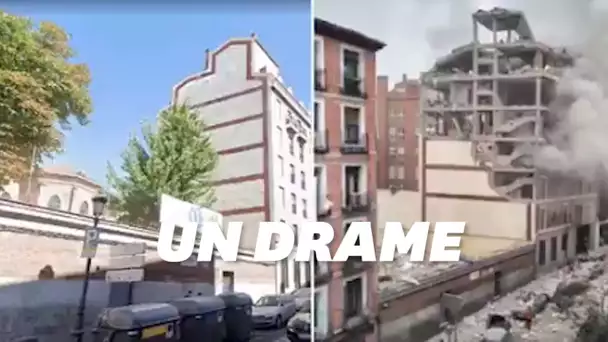 Une explosion à Madrid ravage un immeuble, au moins 2 morts