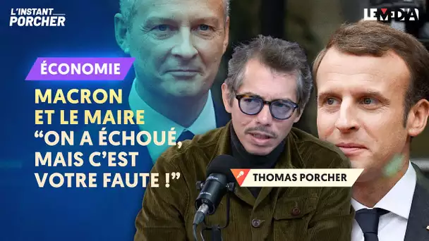 MACRON ET LE MAIRE : "ON A ÉCHOUÉ, MAIS C'EST DE VOTRE FAUTE !"