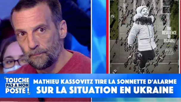 Mathieu Kassovitz tire la sonnette d'alarme sur la situation en Ukraine