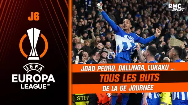 Ligue Europa : Joao Pedro, Dallinga, Lukaku ... Les 60 buts de la 6e journée