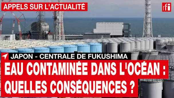 Japon - rejet des eaux de Fukushima dans l'océan : quelles conséquences sur l'environnement ?