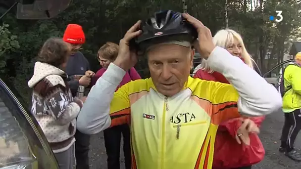 A 90 ans, Georges Burggraf gravit l'Alpe d'Huez à 90 ans