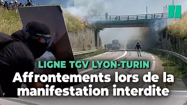 Ligne TGV Lyon-Turin : des affrontements entre manifestants et forces de l’ordre en Savoie