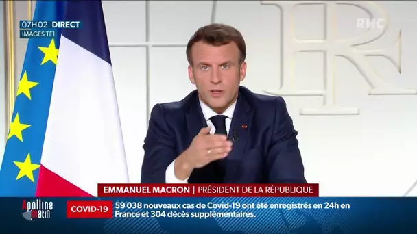 Allocution d’Emmanuel Macron: le changement majeur est la fermeture des écoles
