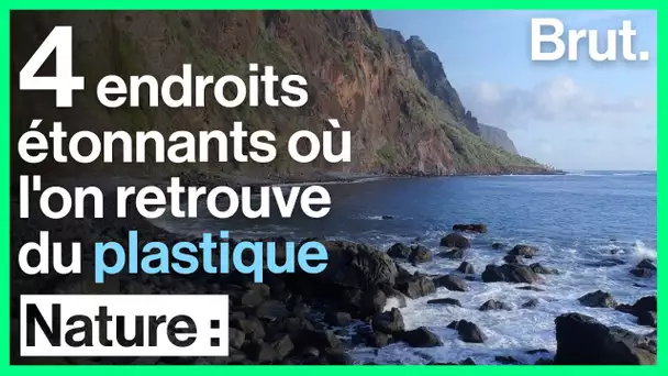 4 endroits étonnants où l'on retrouve du plastique