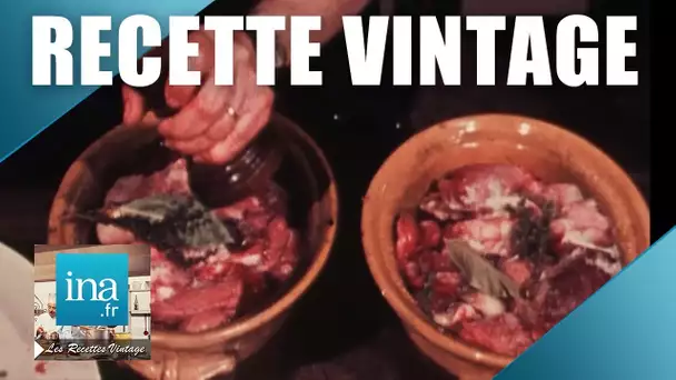 Recette : Le Potchvleesch à l'ancienne | Archive INA