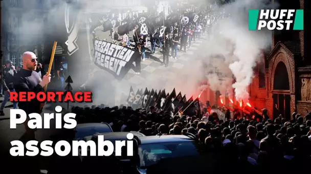 À Paris, un cortège néofasciste entre frictions avec les passants et obstacles à la presse