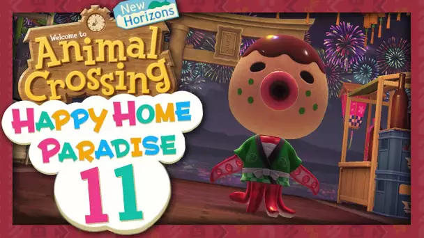 ANIMAL CROSSING HAPPY HOME PARADISE EPISODE 11 : LE FESTIVAL DE MARVIN ! DLC ACNH