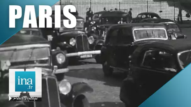 1949 : la circulation dans les bouchons à Paris | Archive INA
