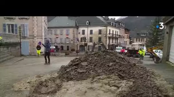 Béarn: 24h après les inondations, Laruns panse ses plaies
