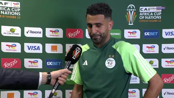 INTERVIEW : Le coup de gueule de MAHREZ après Algérie - Burkina Faso