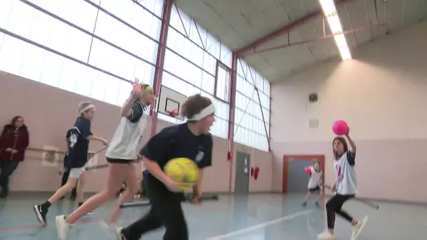 Les collèges de Montcornet et de la Providence à Laon s'affrontent au quidditch