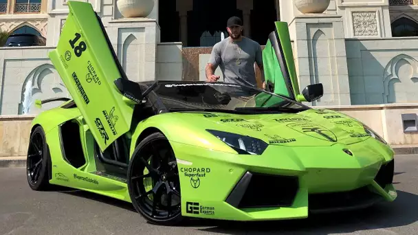 Il me prête sa Lamborghini Aventador à plus de 700.000€ !!
