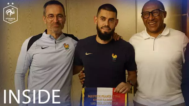 Le Président Diallo avec les Bleus