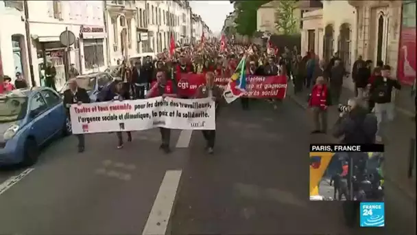 1er mai en France : en région, syndicats et gilets jaunes ont les défilés côte à côte