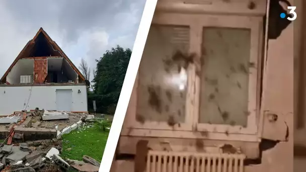 La maison d'un habitant de Plouzané a été éventée par la tempête Ciaran a fait le BUZZ sur internet