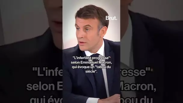 L'infertilité, "tabou du siècle" pour Emmanuel Macron