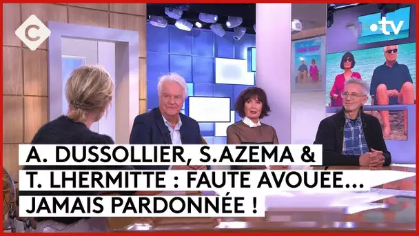 A.Dussollier, S.Azéma & T. Lhermitte, drôle de triangle amoureux - C à Vous - 23/04/2024