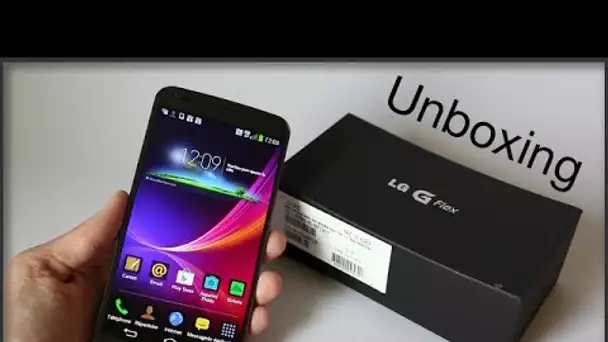 Déballage du LG G Flex et premier démarrage - LG (Unboxing)