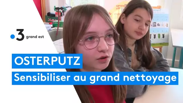 Osterputz : sensibiliser les collégiens au nettoyage des routes d'Alsace