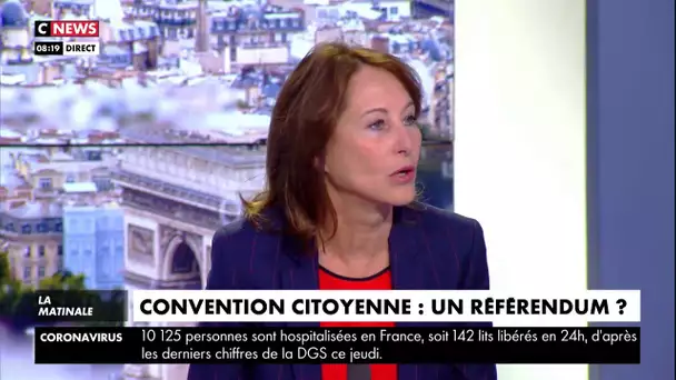 Ségolène Royal sur la convention citoyenne :«il faut changer le contenu de la croissance économique»