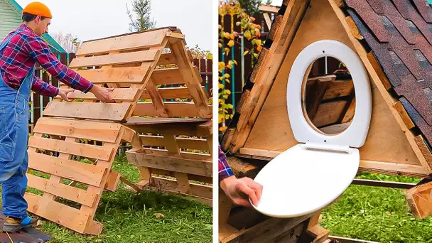 Projets faciles en bois de palette à essayer à la MAISON