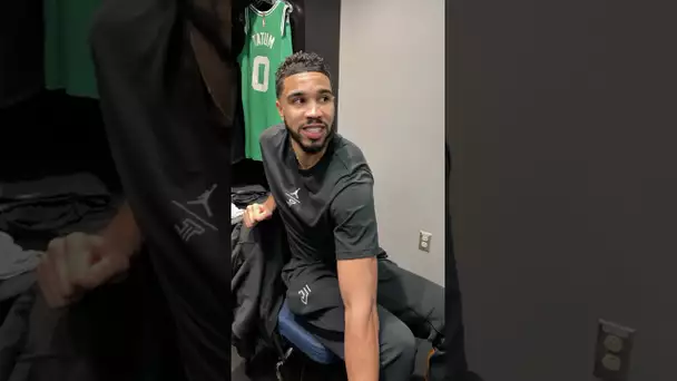 Tatum doesn’t think he’s an OG yet 😂