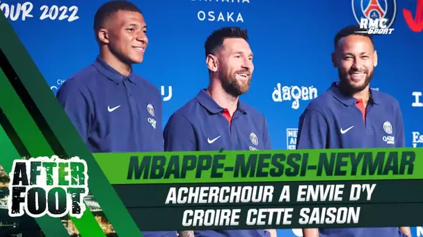PSG : Acherchour croit au trio Neymar-Mbappé-Messi cette saison