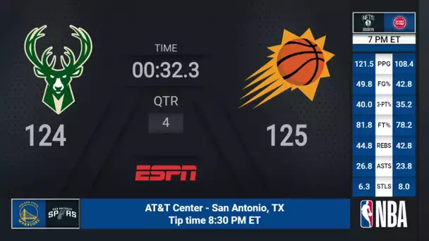 Hawks @ Mavericks | NBA on ESPN Live Scoreboard