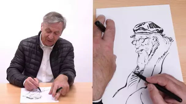 Comment dessiner Léonard de Vinci - La leçon de dessin de François Boucq